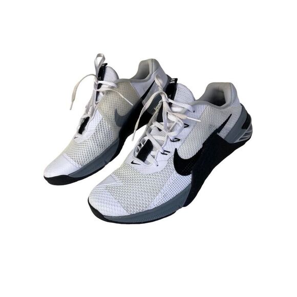 Nike Other - Nike Metcon 7 Men's Training Shoes White/Black/Grey Size 13 A960 JC
